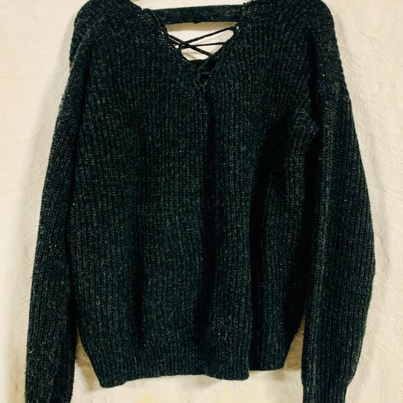 Lili Morgan Dark Grey Sweater (KM0112) - Picture 3 of 3